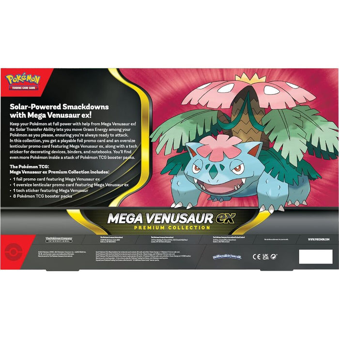 English Pokemon Premium Mega-Venusaur collectible card game case-3