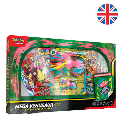 English Pokemon Premium Mega-Venusaur collectible card game case-1