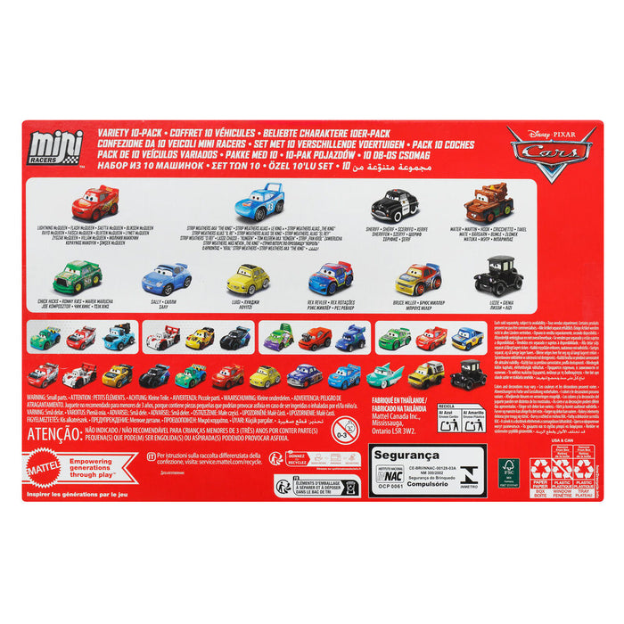 Disney Pixar Cars blister 10 mini vehicles-2