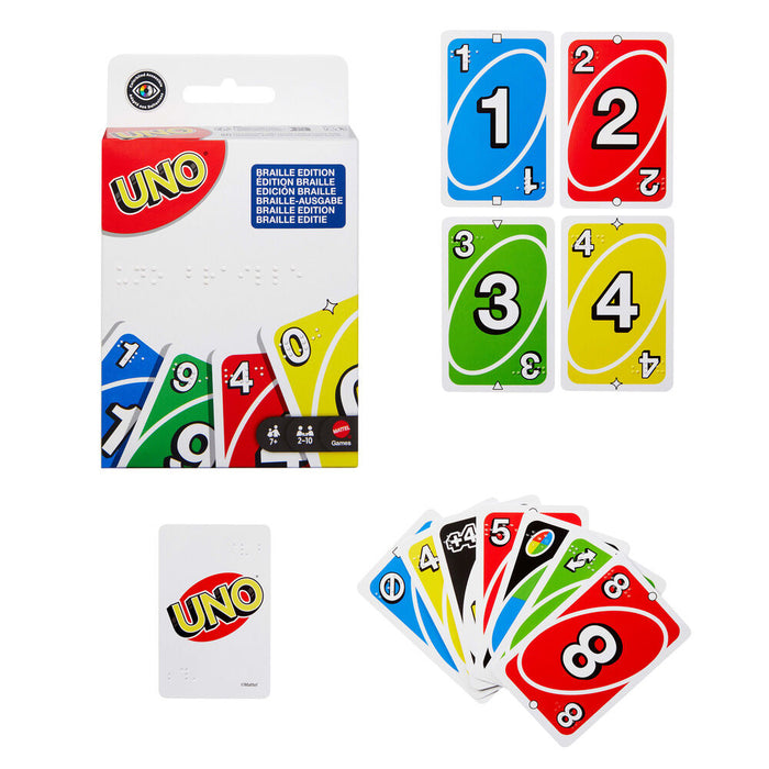 UNO Braille card game-4