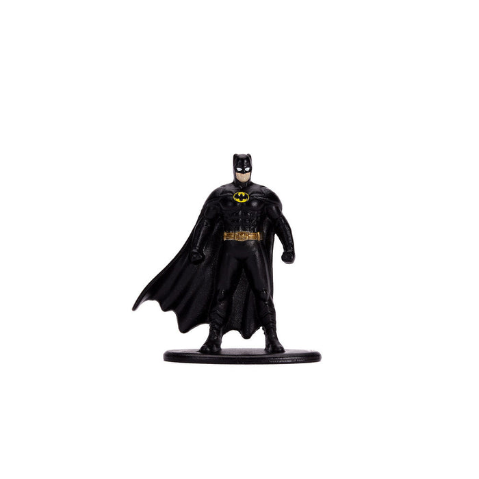 DC Comics Batmovil 1989 metal car + Batman figure set-4
