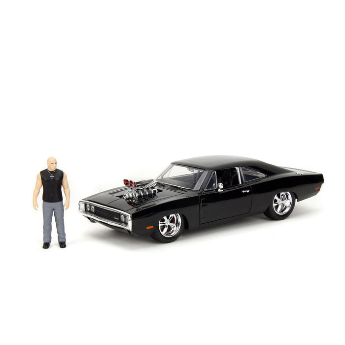 Fast & Furious Dodge Charger R/T car + Dominic Toretto figure set-3