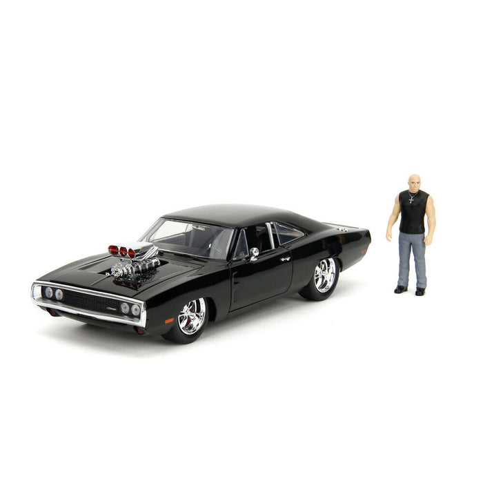 Fast & Furious Dodge Charger R/T car + Dominic Toretto figure set-4