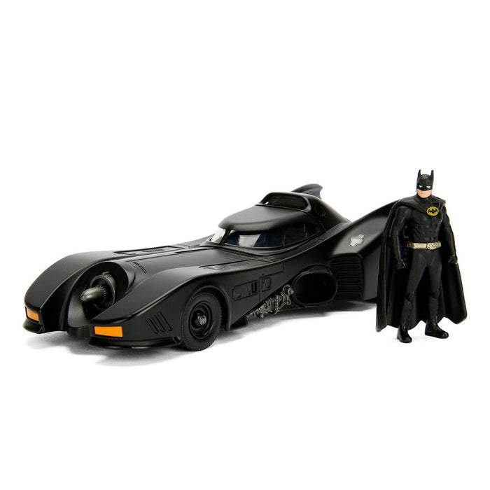 DC Comics Batmovil metal car + Batman figure set-2