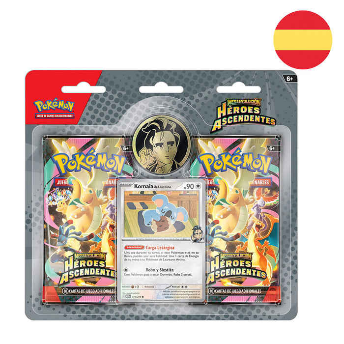 Spanish Pokemon Ascended Heroes Pack 2 Collectible Card envelopes-1
