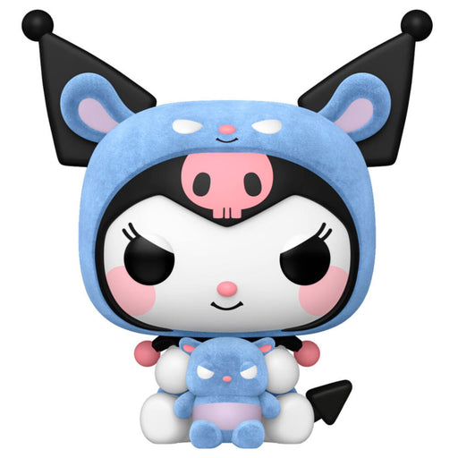 POP figure Hello Kitty Kuromi As Baku Flocked product image