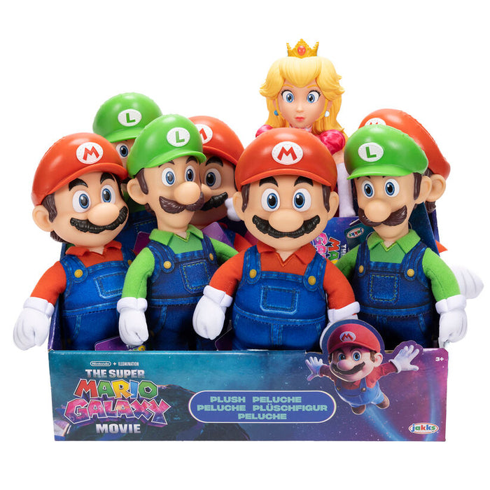 Super Mario Bros - Super Mario Galaxy Movie assorted basic roto plush 25cm product image