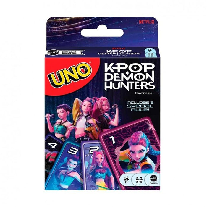 UNO KPop Demon Hunters card game