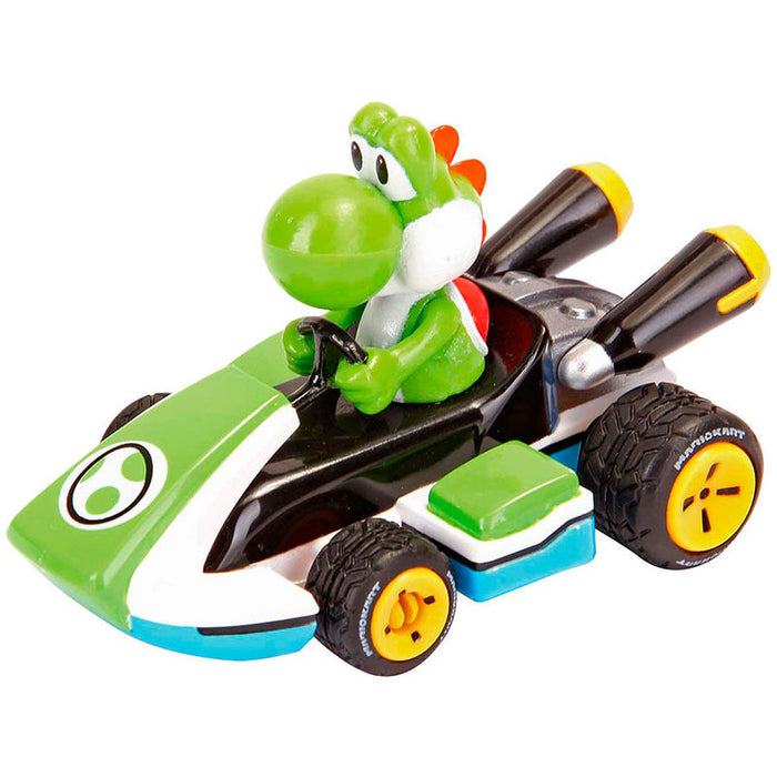 Pull Speed Mario Kart 8 Mario Luigi Yoshi set 3 cars-3