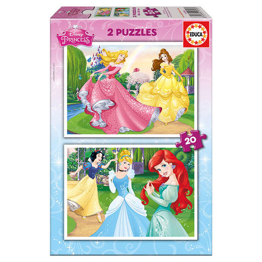 Disney Princess puzzle 2x20pcs-0