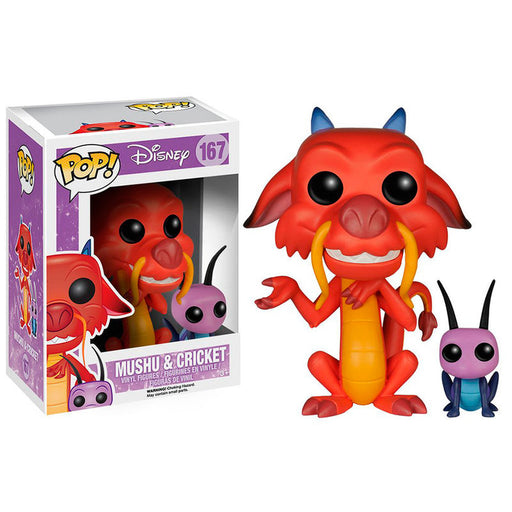 POP Figure Disney Mulan Mushu & Cricket-1
