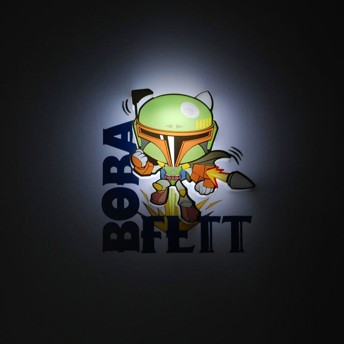 Star Wars Boba Fett 3D Light FX mini lamp-2