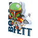 Star Wars Boba Fett 3D Light FX mini lamp-3
