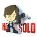 Star Wars Hans Solo 3D Light FX mini lamp-3