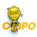 Star Wars C-3PO 3D Light FX mini lamp-3