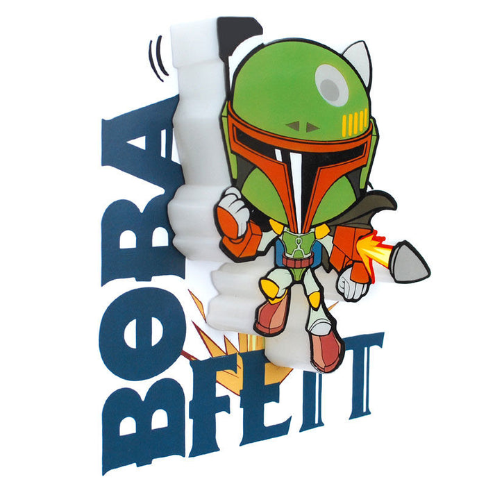 Star Wars Boba Fett 3D Light FX mini lamp-5
