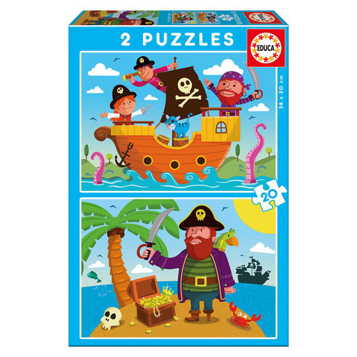 Pirates puzzle 2x20pcs-0
