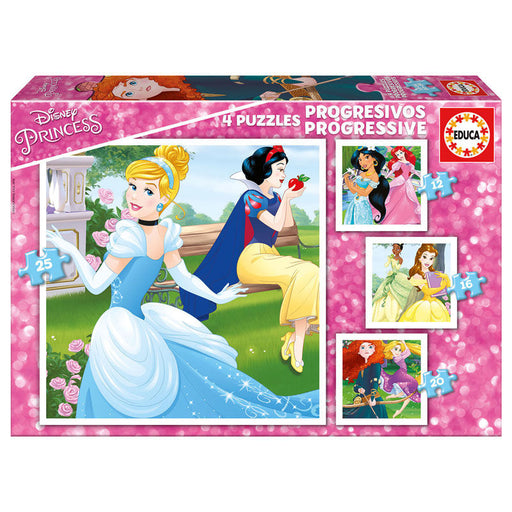 Disney Princess puzzle 12-16-20-25pcs-0