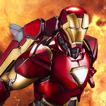 Statua Iron Man ARTFX Premier Kotobukiya 1:10 Dettagliata per Collezionisti