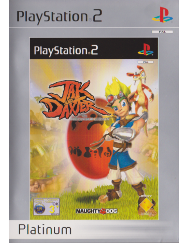 Jak and Daxter: The Precursor Legacy (Platinum) (D/F/I) (PS2)