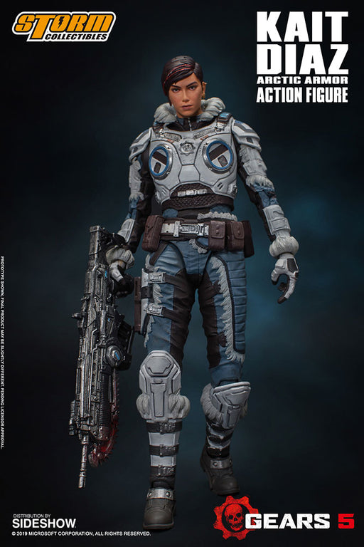Kait Diaz Gears of War Action Figure 1:12 Armatura Artica Storm Collectibles