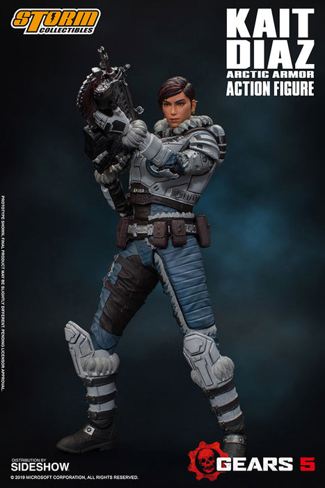 Kait Diaz Gears of War Action Figure 1:12 Armatura Artica Storm Collectibles