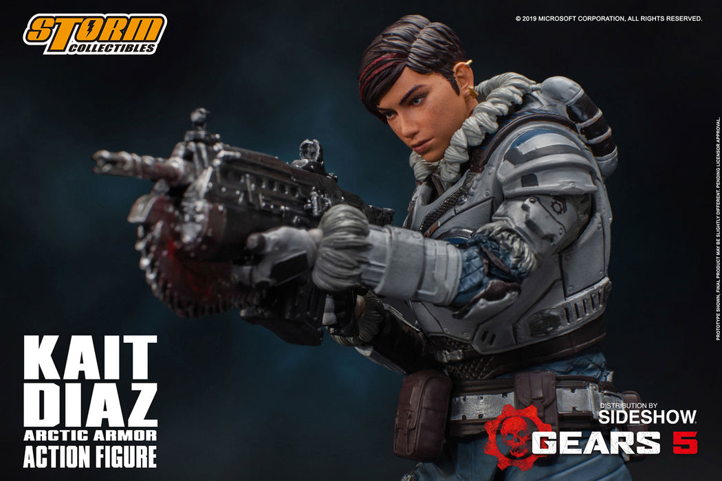 Kait Diaz Gears of War Action Figure 1:12 Armatura Artica Storm Collectibles