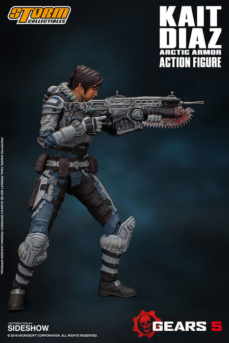 Kait Diaz Gears of War Action Figure 1:12 Armatura Artica Storm Collectibles