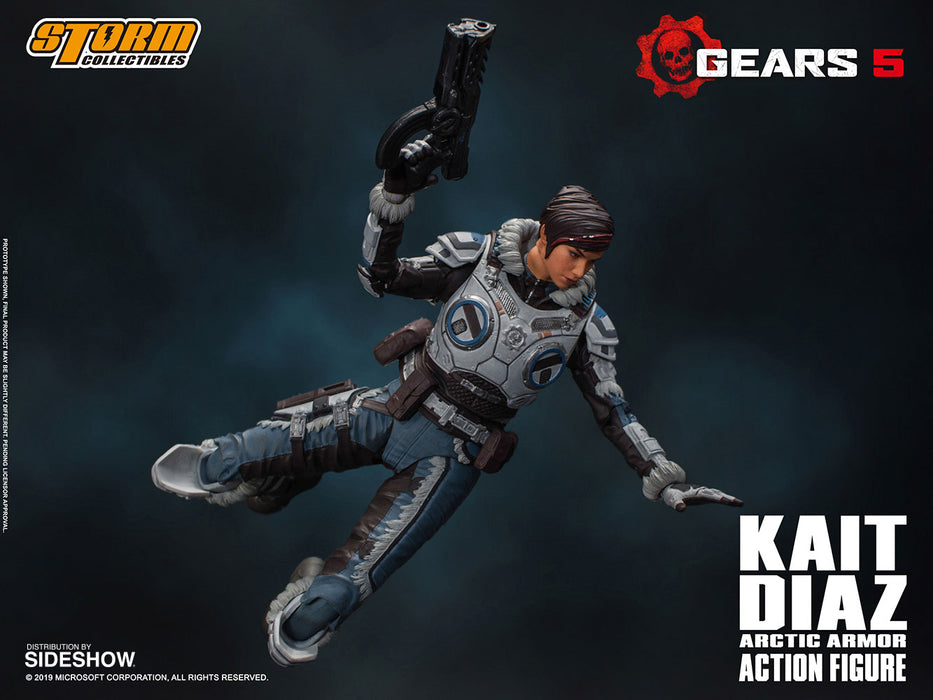 Kait Diaz Gears of War Action Figure 1:12 Armatura Artica Storm Collectibles