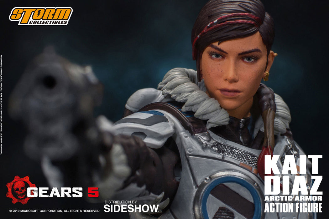Kait Diaz Gears of War Action Figure 1:12 Armatura Artica Storm Collectibles