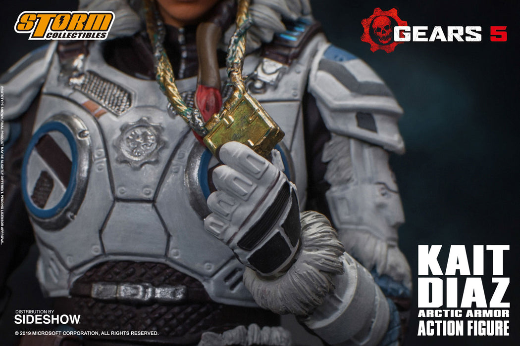 Kait Diaz Gears of War Action Figure 1:12 Armatura Artica Storm Collectibles
