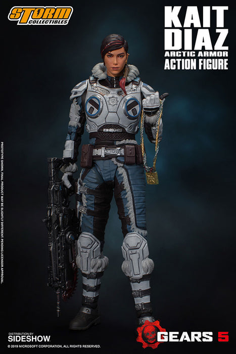 Kait Diaz Gears of War Action Figure 1:12 Armatura Artica Storm Collectibles
