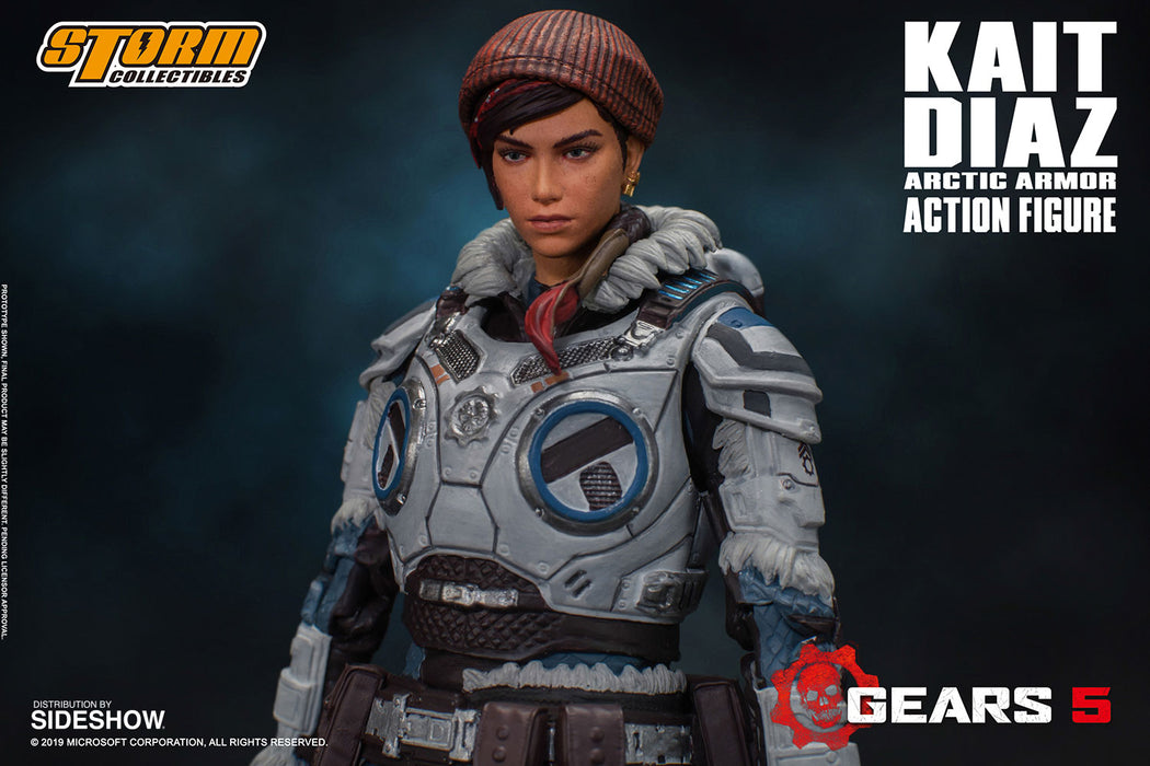 Kait Diaz Gears of War Action Figure 1:12 Armatura Artica Storm Collectibles