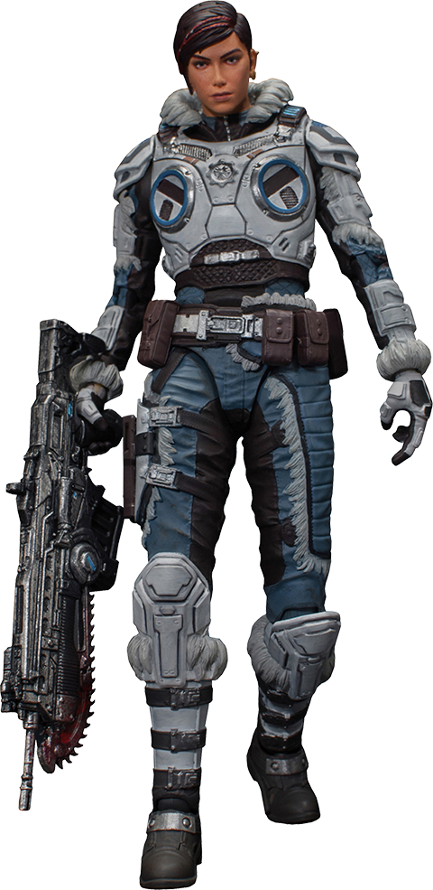 Kait Diaz Gears of War Action Figure 1:12 Armatura Artica Storm Collectibles