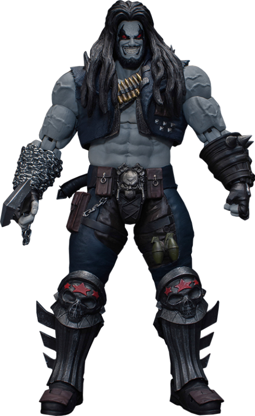 Lobo Action Figure 1:12 Storm Collectibles DC Comics Dettagliatissima Personaggio Iconico
