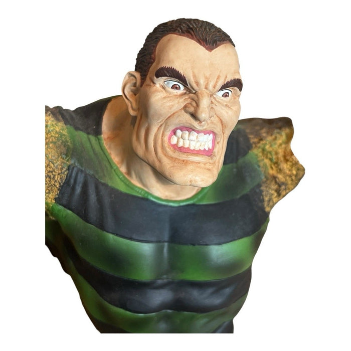 Sandman Bust Art Asylum Rogues Gallery Spider-Man 2002 w/ COA