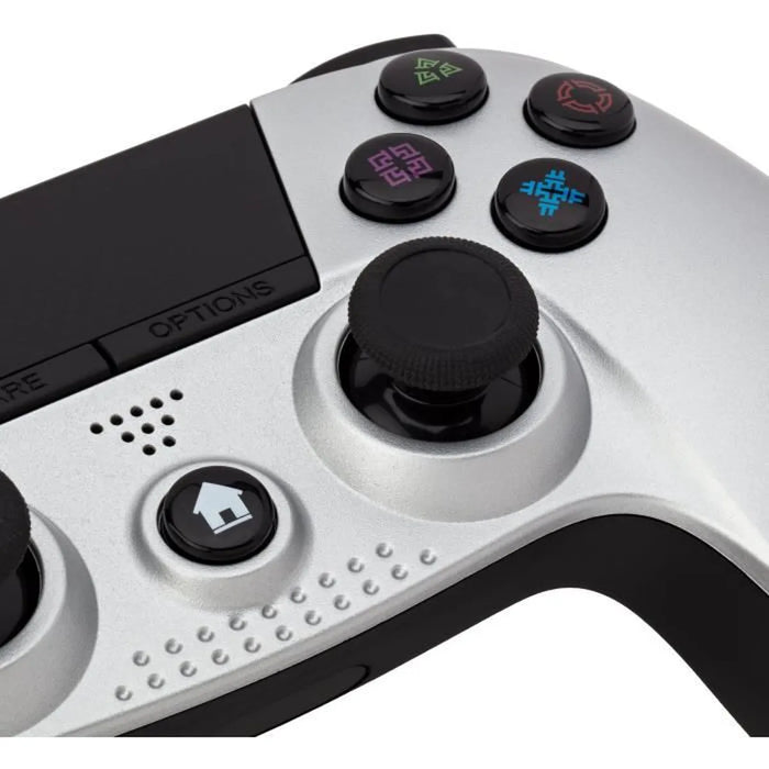 Controller filaire Argent 3m Under Control PS4 (USATO) - PS4 (RESTART)