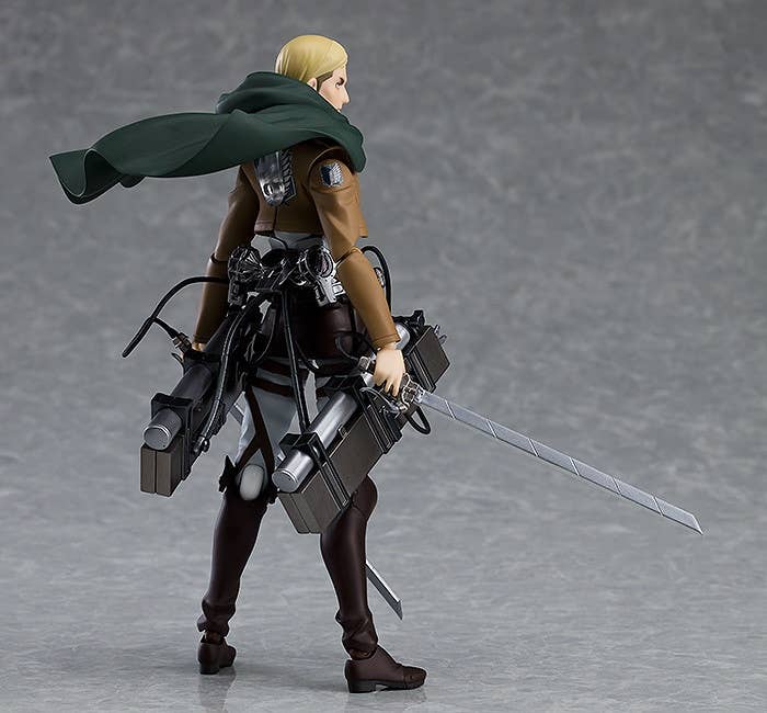 Figma Erwin Smith Attack on Titan Posabile Completa con Cavallo Cavalca