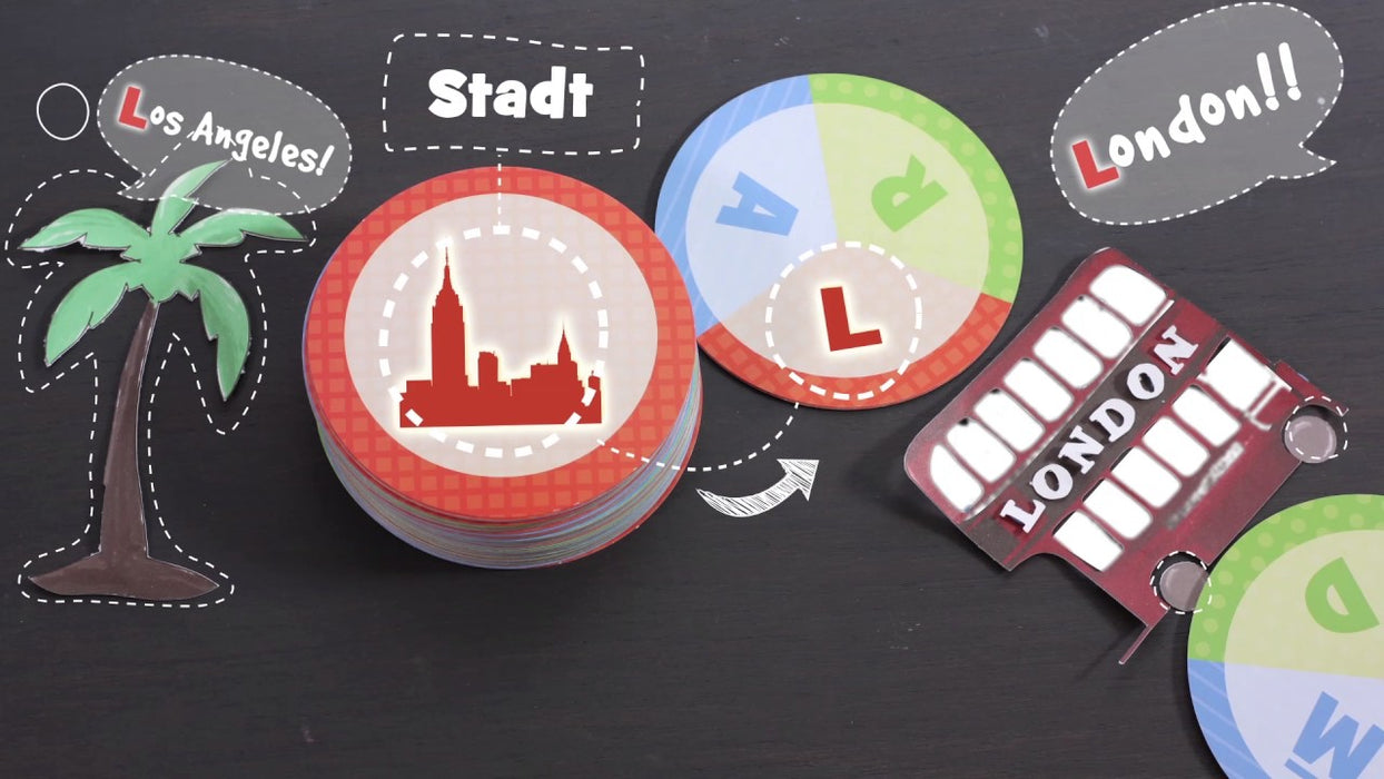 Gioco di Parole Veloce Città Campagna Flip: Sfida di Vocabolario per Menti Agili