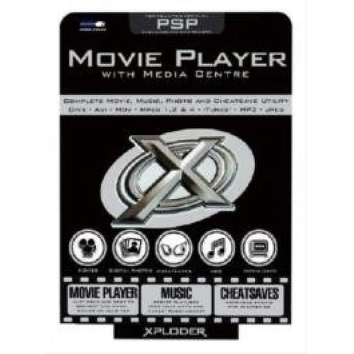 Xploder Movie Player with Media Centre - PSP (Nuovo sigillato)