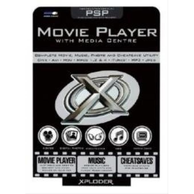 Xploder Movie Player with Media Centre - PSP (Nuovo sigillato)
