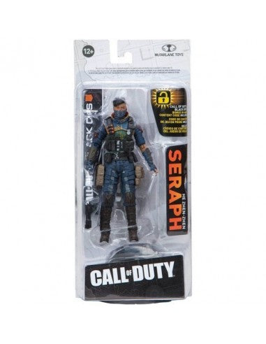 McFarlane Call of Duty Black Ops Seraph He Zhen Action Figure Dettagliata Nuova