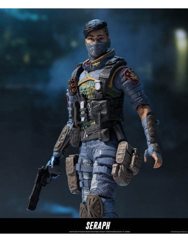McFarlane Call of Duty Black Ops Seraph He Zhen Action Figure Dettagliata Nuova