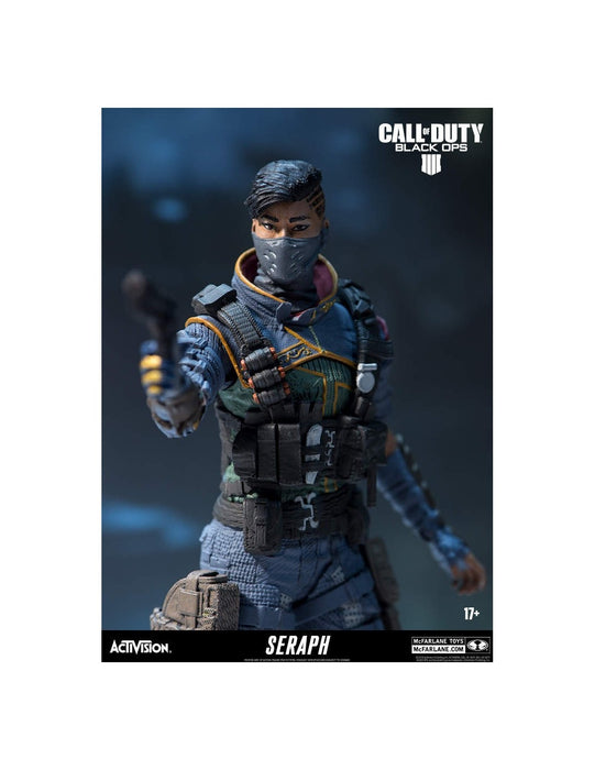 McFarlane Call of Duty Black Ops He Zhen Seraph Action Figure Dettagliata Collezionabile Ufficiale