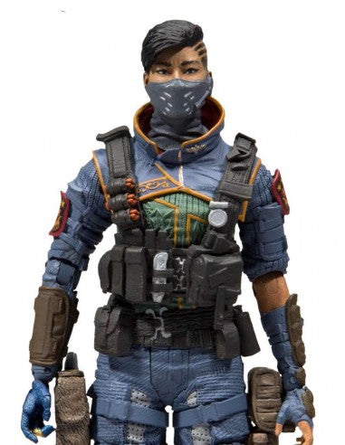 McFarlane Call of Duty Black Ops Seraph He Zhen Action Figure Dettagliata Nuova
