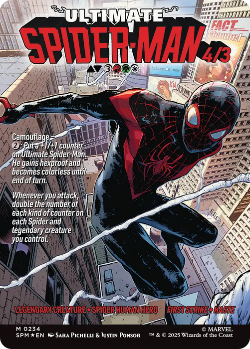 Display Magic: Marvel's Spider-Man, 30 Play Booster di Carte Italiane