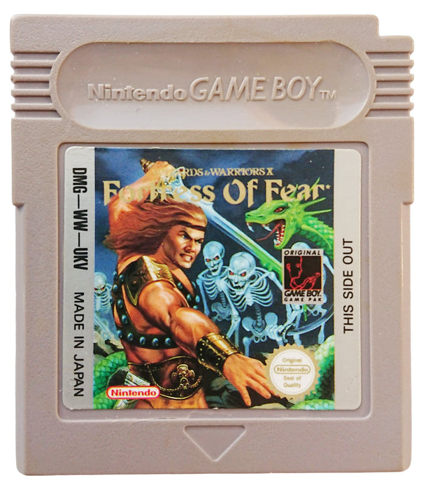 Wizards & Warriors X: The Fortress of Fear (MODULO)(USATO) - Game Boy (RESTART)