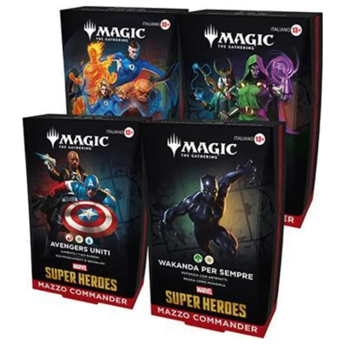 I Fantastici Quattro Marvel Super Heroes Commander Deck ITA Magic the Gathering