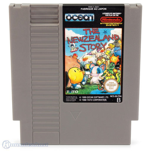 Cartuccia Gioco NES The Newzealand Story PAL-B Usata Originale Piattaforme Divertenti