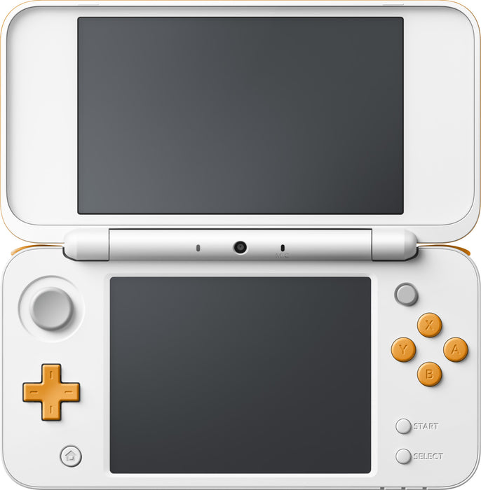 New Console 2DS XL #bianca/arancione + alimentatore (USATA) - (RESTART)